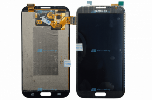 Модуль-дисплей Samsung Galaxy Note 2 (N7100/N7102/N7105) черный без рамки (ОРИГИНАЛ)
