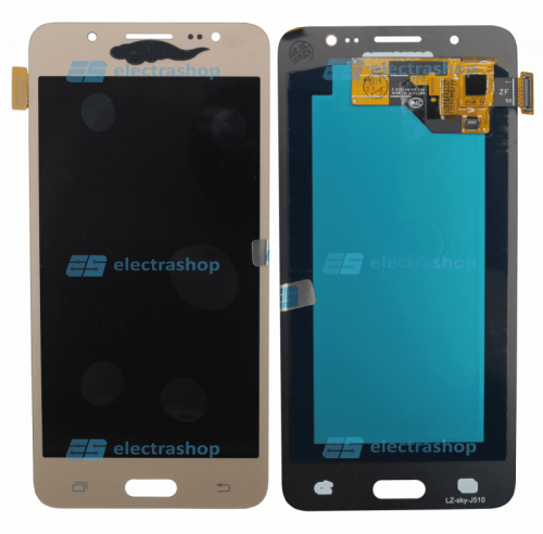 Модуль-дисплей Samsung Galaxy J5 (2016) SM-J510 золотой (AMOLED COPY)