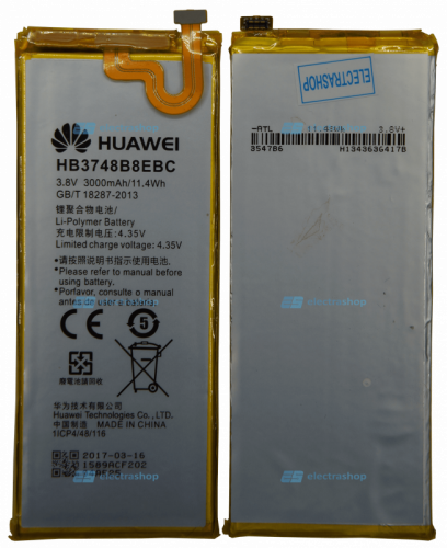 Аккумулятор/батарея для Huawei Ascend G7/HB3748B8EBC