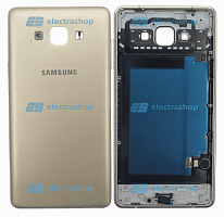 Корпус для Samsung Galaxy A7 (A700F) золотой (Оригинал)