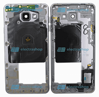 Средняя часть корпуса для Samsung Galaxy A7 (2016) SM-A710F черный