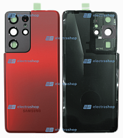 Задняя крышка Samsung Galaxy S21 Ultra (SM-G998B) красная