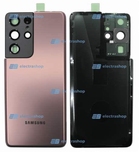 Задняя крышка Samsung Galaxy S21 Ultra (SM-G998B) бронзовая