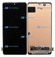 Модуль-дисплей Samsung Galaxy A71 (SM-A715F/FN/DS) черный (OLED Full size)