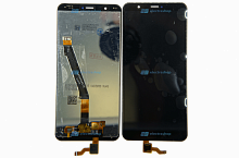 Модуль-дисплей для Huawei Honor 7x черный (ОРИГИНАЛ LCD)