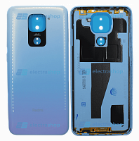 Задняя крышка для Xiaomi REDMI Note 9 голубая