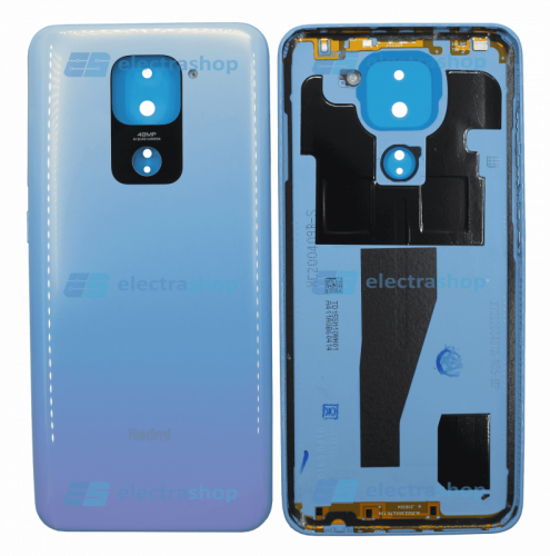 Задняя крышка для Xiaomi REDMI Note 9 голубая