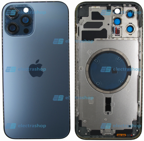 Корпус для IPhone 12 Pro Max тихоокеанский синий (оригинал)