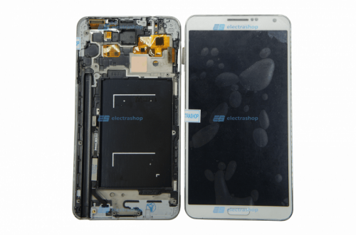 Модуль-дисплей Samsung Galaxy Note 3 4G (SM-N9005) с рамкой белый (TFT COPY)