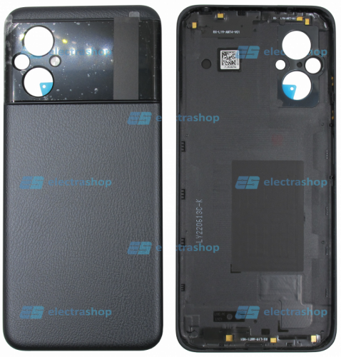 Задняя крышка для Xiaomi POCO M5 черная
