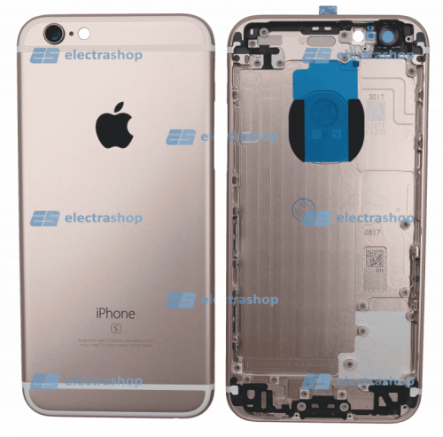 Корпус для IPhone 6S розовое золото ( оригинал )