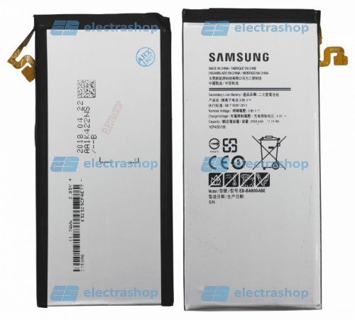 Аккумулятор/батарея для Samsung Galaxy A8 SM-A800F (EB-BA800ABE)