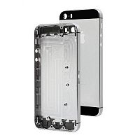 Корпус в сборе для IPhone 5S серебро (Оригинал)