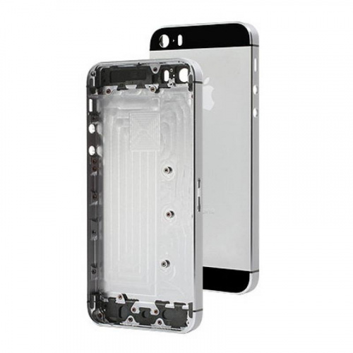 Корпус в сборе для IPhone 5S серебро (Оригинал)