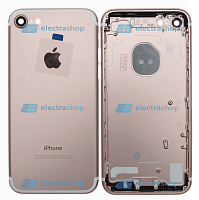 Корпус для IPhone 7 розовое золото (оригинал)