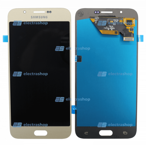 Модуль-дисплей Samsung Galaxy A8 (2016) SM-A800F/SM-A800DS золотой (AMOLED COPY)