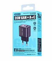 Зарядное устройство REMAX 45W GaN Fast Charge U2-AC35W (Type-C(35w)/Type-A(30W))