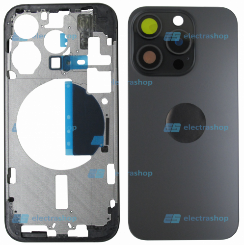 Корпус для IPhone 15 Pro черный (Оригинал)