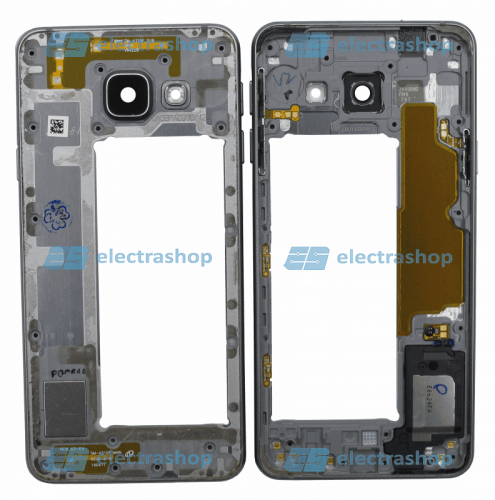 Средняя часть корпуса для Samsung Galaxy A3 (2016) SM-A310F черный