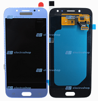 Модуль-дисплей Samsung Galaxy J5 (2017) SM-J530 голубой (AMOLED COPY)