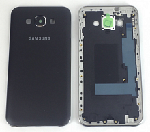 Корпус для Samsung Galaxy E7 (E700) черный (Оригинал)