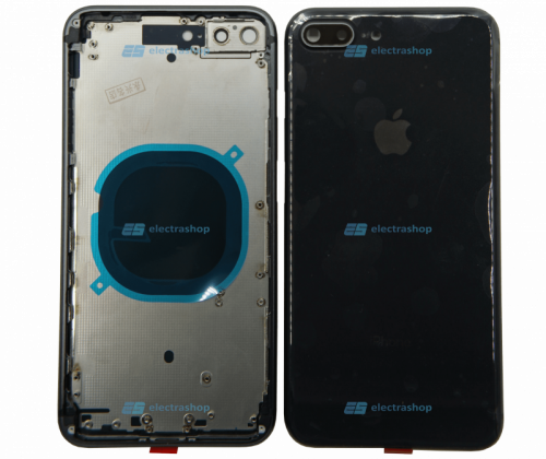 Корпус для IPhone 8 plus серый космос (оригинал)