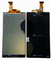 Модуль-дисплей Sony Xperia ZL C6502/C6503/C6506  черный (ОРИГИНАЛ)