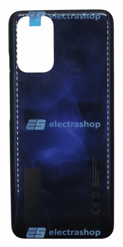 Задняя крышка для Xiaomi REDMI Note 10s синяя космос