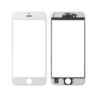 Стекло для дисплея IPhone 6 plus 5.5 белое (рамка+ОСА клей)
