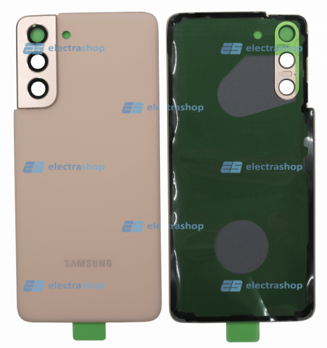 Задняя крышка Samsung Galaxy S21 (SM-G991B) розовая