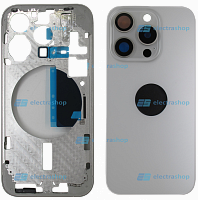 Корпус для IPhone 15 Pro белый (Оригинал)