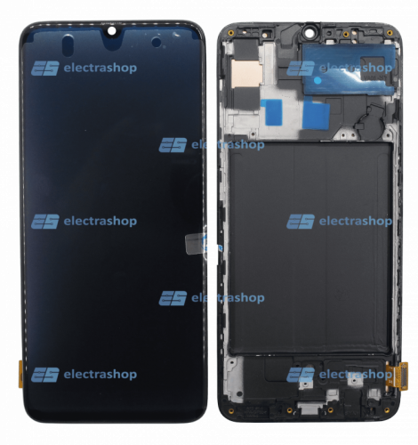 Модуль-дисплей Samsung Galaxy A70 (2019) SM-A705F/SM-A705FN/DS черный (ОРИГИНАЛ)