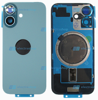 Задняя крышка для IPhone 16 бирюзовая (Оригинал)