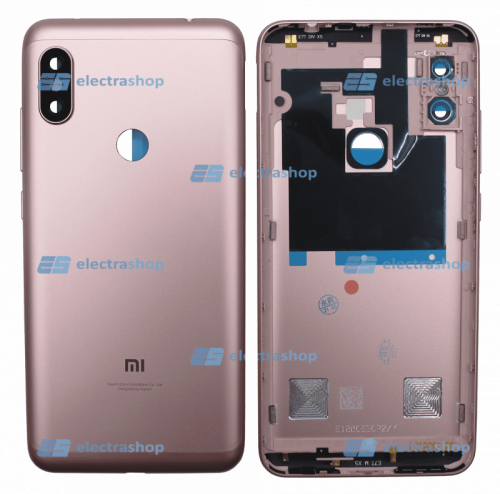 Задняя крышка для Xiaomi REDMI Note 6 Pro розовая