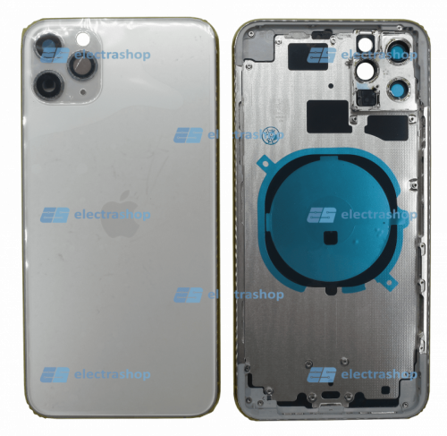 Корпус для IPhone 11 PRO Max серебристый (оригинал)