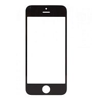 Стекло для дисплея IPhone 5C черное (рамка+ОСА клей)