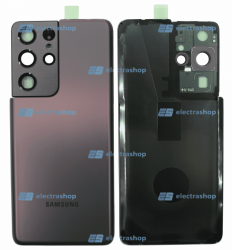 Задняя крышка Samsung Galaxy S21 Ultra (SM-G998B) коричневая