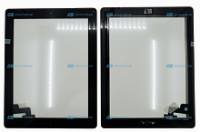Тачскрин IPAD 2 черный (в сборе)