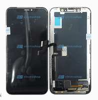 Модуль-дисплей для IPhone X черный TFT (RJ In-Cell)