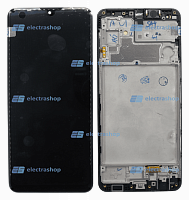 Модуль-дисплей Samsung Galaxy M32 (2021) SM-M325F черный (ОРИГИНАЛ)