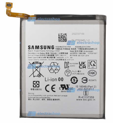 Аккумулятор/батарея для Samsung Galaxy A34 5G/A54 5G (EB-BA546ABY)