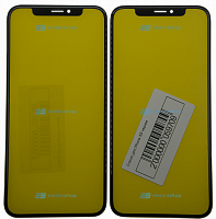 Стекло для дисплея IPhone XS черное