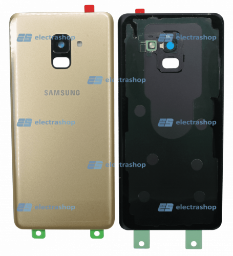 Задняя крышка Samsung Galaxy A8 Plus (2018) SM-A730F/SM-A730DS золотая