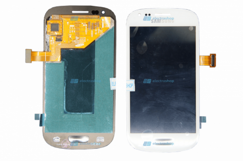 Модуль-дисплей Samsung Galaxy S3 mini (GT-I8190) без рамки белый (ОРИГИНАЛ)