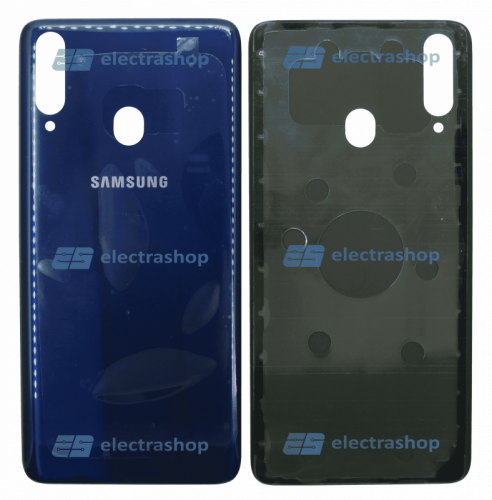 Задняя крышка Samsung Galaxy A20s (2019) SM-A207F/SM-A207FN/DS синяя