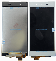 Модуль-дисплей Sony Xperia Z5 E6653/E6603/E6633 белый (ОРИГИНАЛ)
