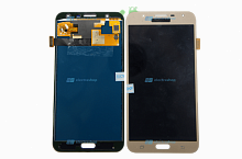 Модуль-дисплей Samsung Galaxy J7 Neo SM-J701 золотой (TFT COPY)
