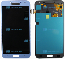 Модуль-дисплей Samsung Galaxy J4 (2018) SM-J400 голубой (AMOLED COPY)
