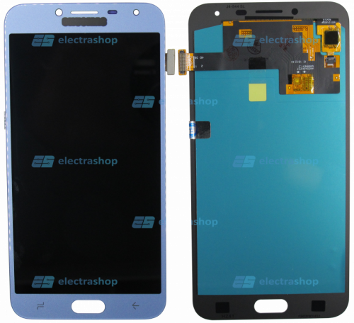 Модуль-дисплей Samsung Galaxy J4 (2018) SM-J400 голубой (AMOLED COPY)
