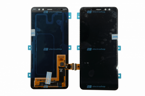 Модуль-дисплей Samsung Galaxy A8 (2018) SM-A530F/SM-A530DS черный (Оригинал) 